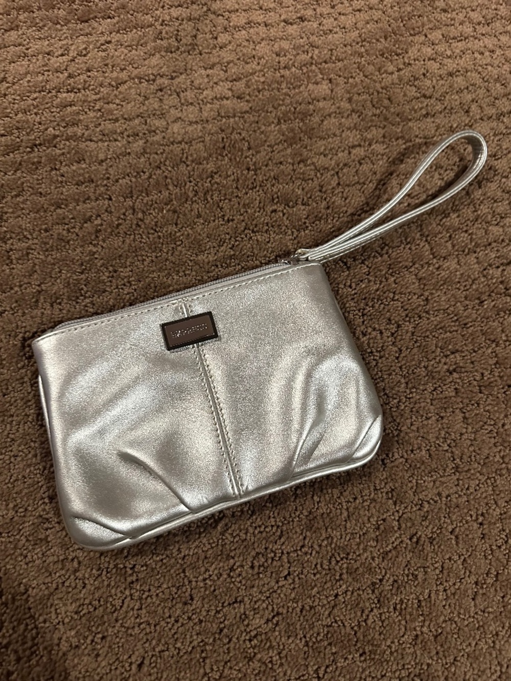 Express Silver Wristlet